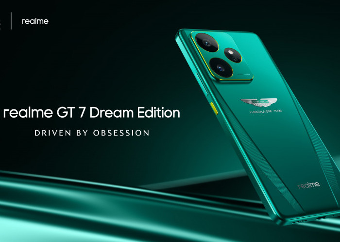 Smartphone Eksklusif! Realme GT 7 Dream Edition Hadir dengan Desain Mewah dan Edisi Terbatas