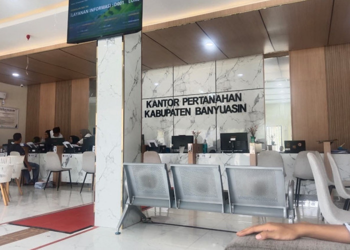Warga Pertanyakan Kinerja Loket Pelayanan Kantor Pertanahan Banyuasin