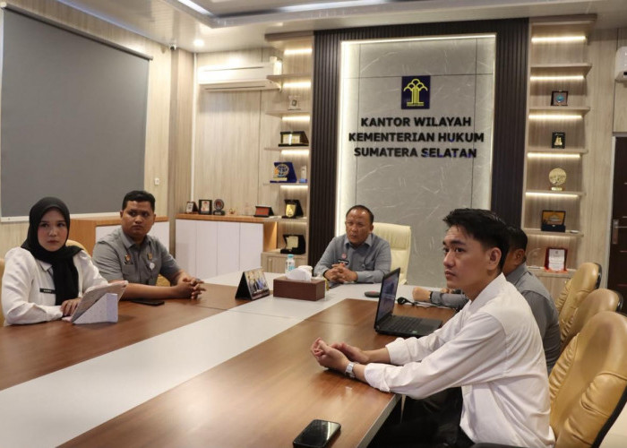 Kemenkum Sumsel Ikuti DSK Strategi Implementasi Standar Layanan Bantuan Hukum