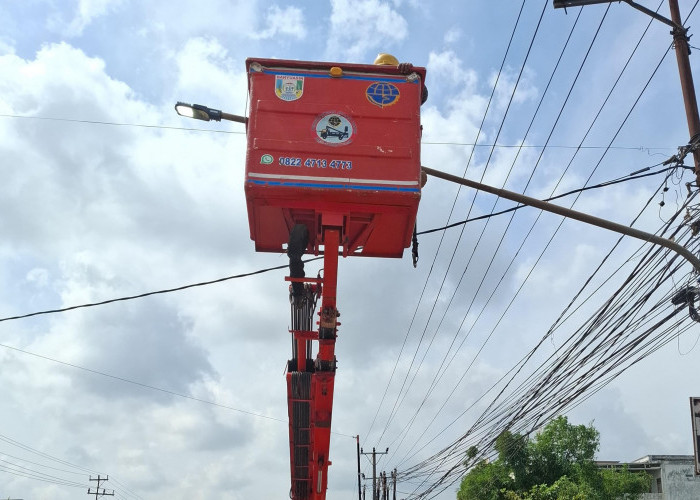 Kabel Penerangan Dicuri, Jalan Lingkar dan Rumah Dinas Bupati Banyuasin Gelap Gulita
