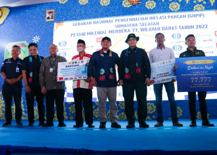 Bank Indonesia Sumsel Berikan 77.777 Bibit Tanaman di Kabupaten OKU Timur