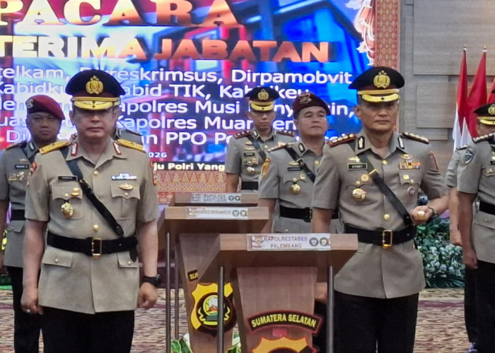 Kombes Pol Sonny Mahar Budi Adityawan Resmi Jabat Kapolrestabes Palembang Gantikan Brigjen Pol Harryo 