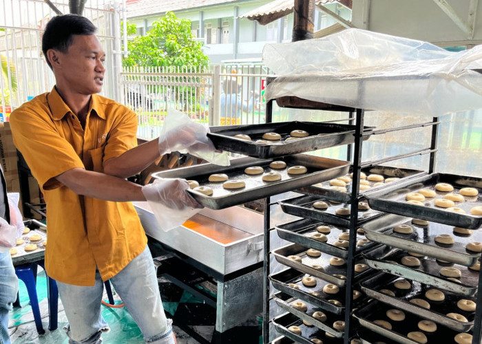 Rasa Manis Donat Lapas Tanjung Raja Ogan Ilir, Bukti Nyata Warga Binaan Produktif Kembangkan UMKM
