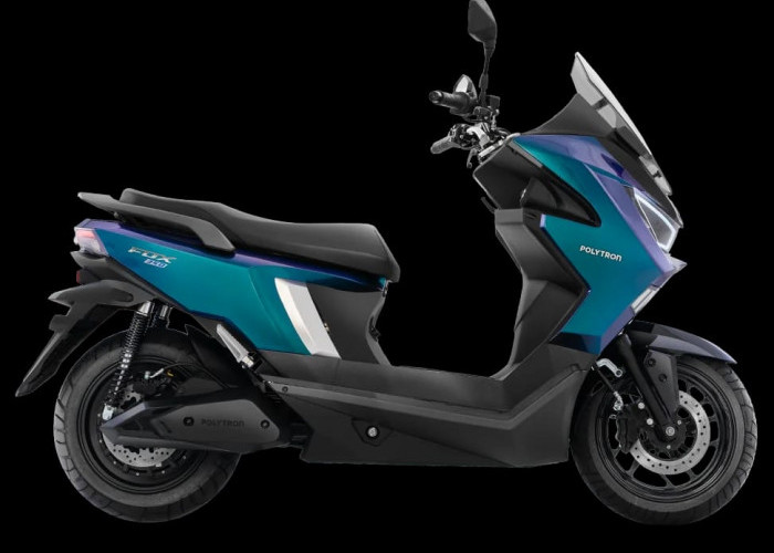 Motor Listrik Polytron Fox 350 Ngebut, Didukung Baterai Lithium Iron Phosphate 72V 52Ah