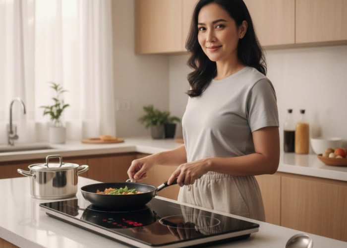 Gak Mau Ribet! Tren 2026 Mama Muda Kini Lebih Senang Pakai Kompor Listrik 