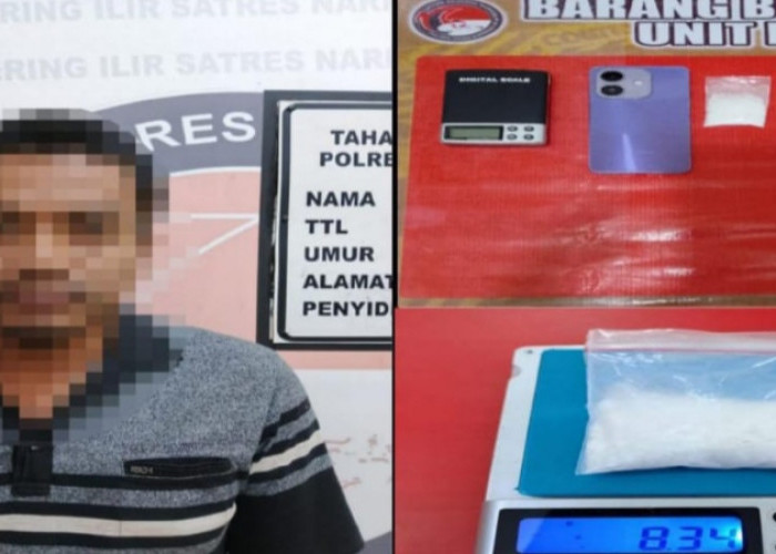 Sempat Berupaya Melarikan Diri, Terduga Pengedar Sabu di OKI Berhasil Diamankan Polisi