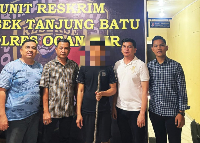 Aniaya & Ancam Kakak Kandung dengan Linggis, Pria di Tebedak Ogan Ilir Terpaksa Diamankan Polsek Tanjung Batu