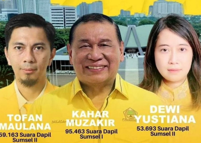 Melenggang ke Senayan untuk Kelima Kalinya, Kahar Muzakir Bawa 2 Kursi DPR RI di Pemilu 2024