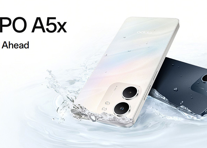 OPPO A5x, HP Sejutaan Hadirkan Fitur Tangguh dan Memori Lega