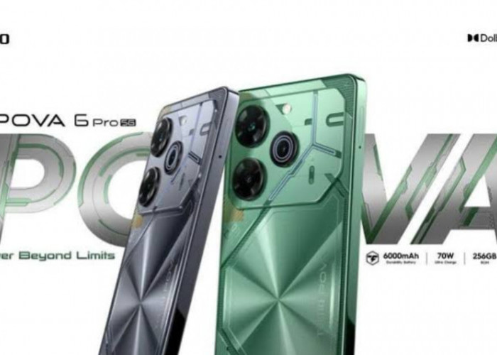 Tecno Pova 6 5G Dirancang dengan Tampilan Layar AMOLED Dibalut Fitur High Frequency Dimming 