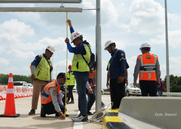 Tol Tempino-Ness Laksanakan Uji Laik Fungsi & Operasi, Garapan HK Ini Siap Percepat Mobilitas di Sumatera