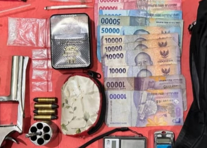 Berawal dari Laporan Warga, Polisi Bekuk 7 Pelaku Narkoba dan Temukan Senjata Api Rakitan di Empat Lawang