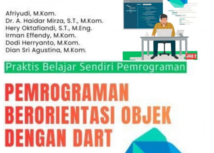 Tim Dosen UBD Rilis Buku OOP dengan Dart untuk Mahasiswa dan Praktisi IT