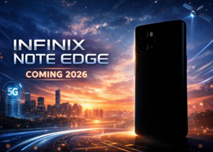 Infinix Siap Gebrak 2026, Bocoran Spesifikasi Note Edge Ungkap Chipset Anyar dan Layar Lengkung Premium