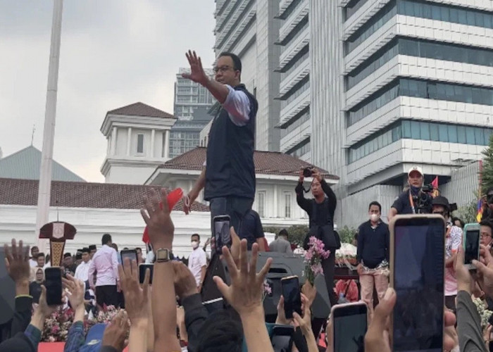 Salam Perpisahan, Anies Baswedan Kembalikan Mandat kepada Warga DKI Jakarta 