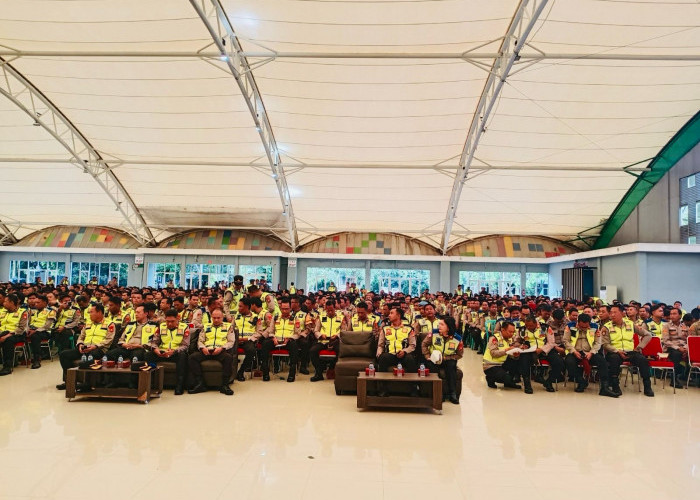 Atensi Kapolda Sumsel, Kapolrestabes Palembang Kumpulkan 1.301 Personel Jelang Pemilu 2024, Ini yang Dibahas