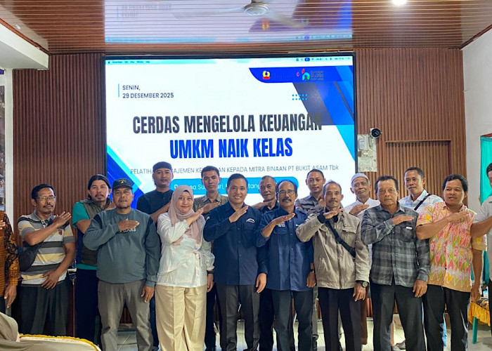 Cerdas Kelola Keuangan, Kunci UMKM Belitang Naik Kelas Bersama PTBA