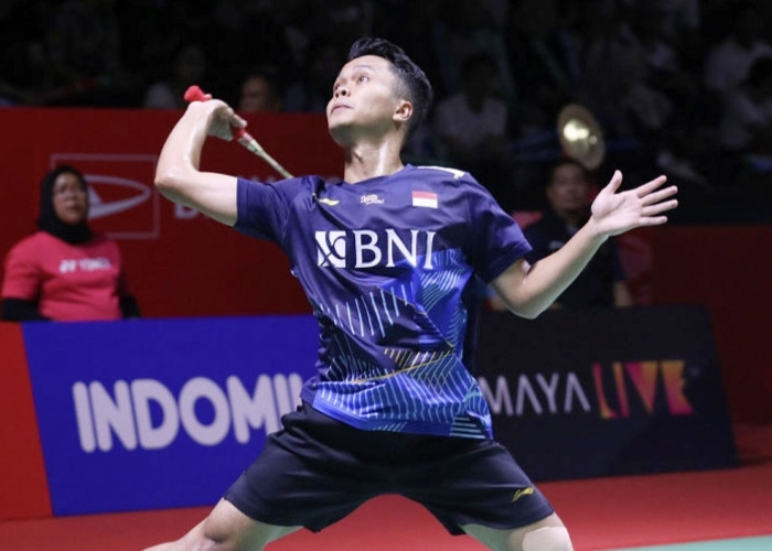 Lolos ke Perempat Final, Anthony Ginting Jadi Wakil Satu-satunya Tunggal Putra di Indonesia Masters 2024