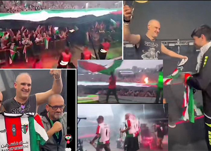Bikin Takjub, Grup Band SKA Punk Spanyol Ubah Konsernya Jadi Aksi Bela Palestina, Lagu Intifada Buat Gaza! 