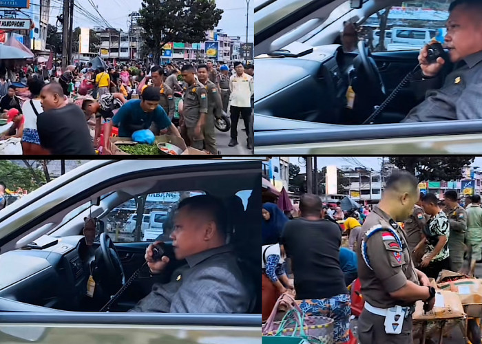 Pakai Toa Pedagang Pasar Lemabang diimbau Jangan Pakai Badan Jalan, Netizen Ramai Bikin Pengaduan