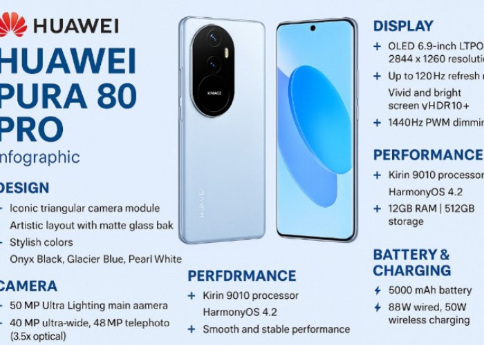 Review Komplit Huawei Pura 80 Pro, Tawarkan Kamera Profesional dan Desain Ikonik Tanpa Kompromi