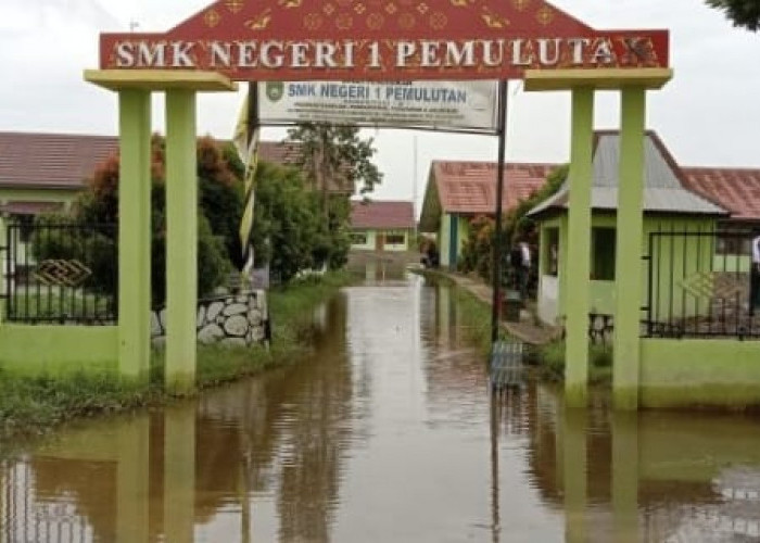 Sekolah di Ogan Ilir Mulai Terendam Banjir, Kepsek Pastikan Kegiatan Belajar Tak Terganggu
