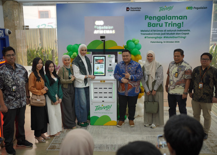 Pegadaian Hadirkan Pengalaman Baru Bertransaksi Melalui ATM Emas Pertama di Indonesia