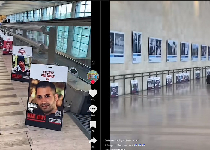 Deretan Foto Pasukan Israel ‘Pindah Alam’ di Bandara, Ingatkan Warganya Jangan Pergi dan Bela Negara Zionis