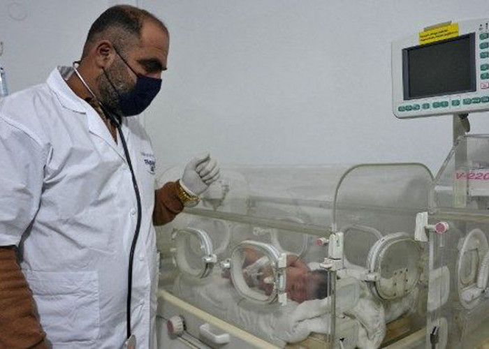 MasyaAllah, Bayi ini Lahir saat Gempa Landa Suriah 