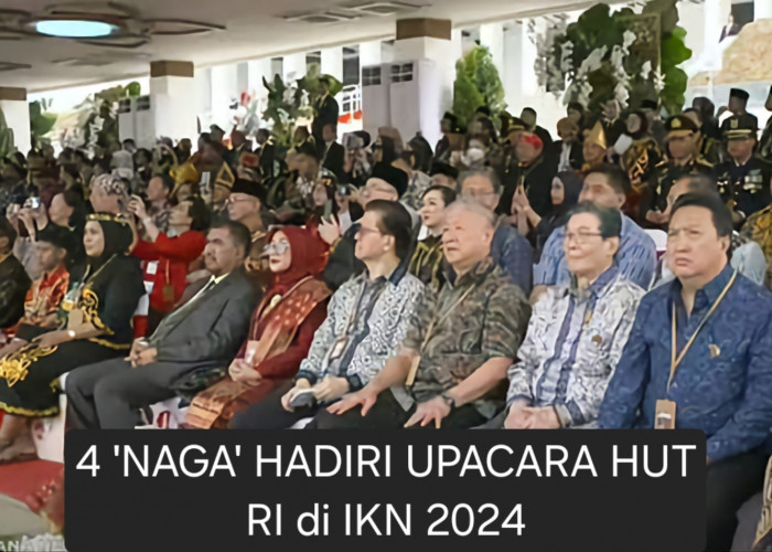 WOW, Ini Tingkah 4 dari 9 Naga saat Hadiri Upacara HUT RI ke-79 di IKN, Netizen: Sekali Senyum Rp 2 Miliar