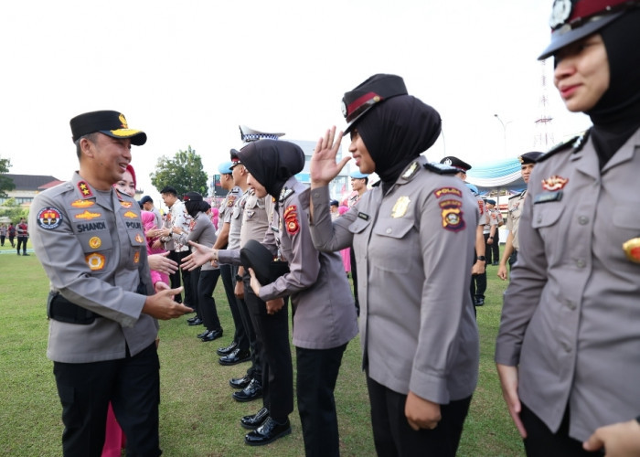 1.465 Personel Polda Sumsel Naik Pangkat, Kapolda: Ini Amanah untuk Melayani Masyarakat