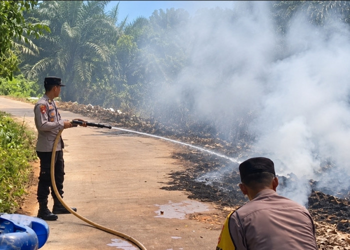 25,5 Hektare Karhutla di Musi Rawas Ditangani, Empat Polsek Dikerahkan Sisir Api hingga Bara