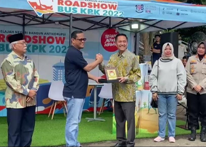 Roadshow Bus KPK  Jelajah Negeri Bangun Anti Korupsi Kota Palembang Ditutup