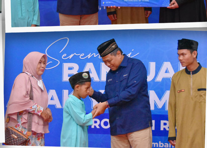 Bulan Ramadan, PT Pusri Berbagi dengan Panti Asuhan-Anak Yatim di Palembang