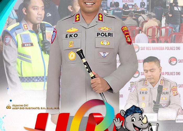 Kepolres OKI berserta Staf dan Jajaran Mengucapkan Selamat Hari Pers Nasional 2026