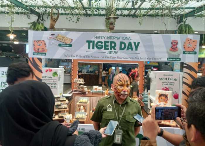 Meriah! International Tiger Day 2023 di Taman Safari Bogor Digelar 2 Hari, Pengunjung Foto Aksi Harimau