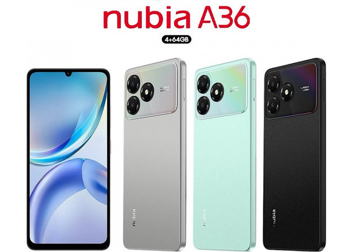 Desain Kamera Hape 900 Ribuan Nubia A36 Lebih Dulu Rilis Dari iPhone 17 Pro Max