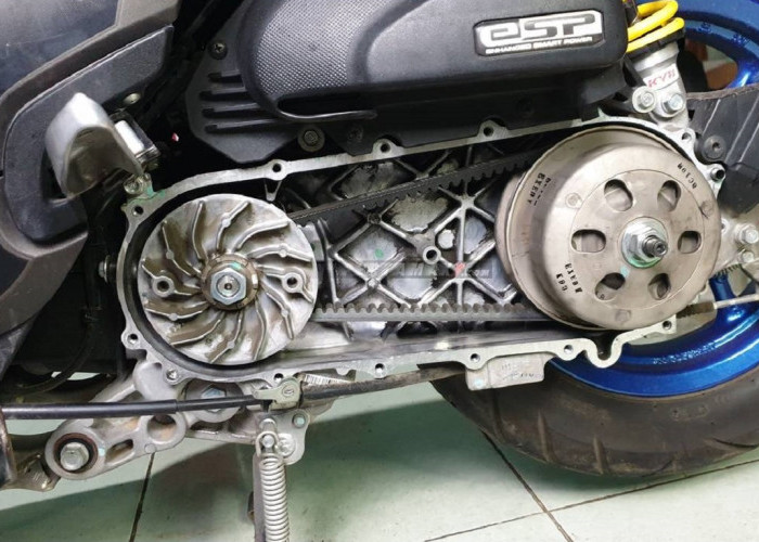 Begini Cara Membersihkan Air yang Terjebak Dalam CVT Motor Matic, Gak Perlu ke Bengkel!