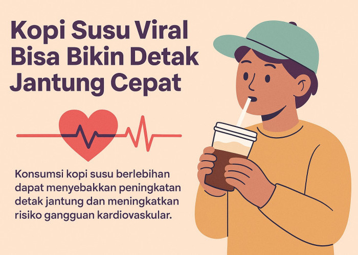 Kopi Susu Viral Bisa Bikin Detak Jantung Melejit? Ini Bukti dan Faktanya!