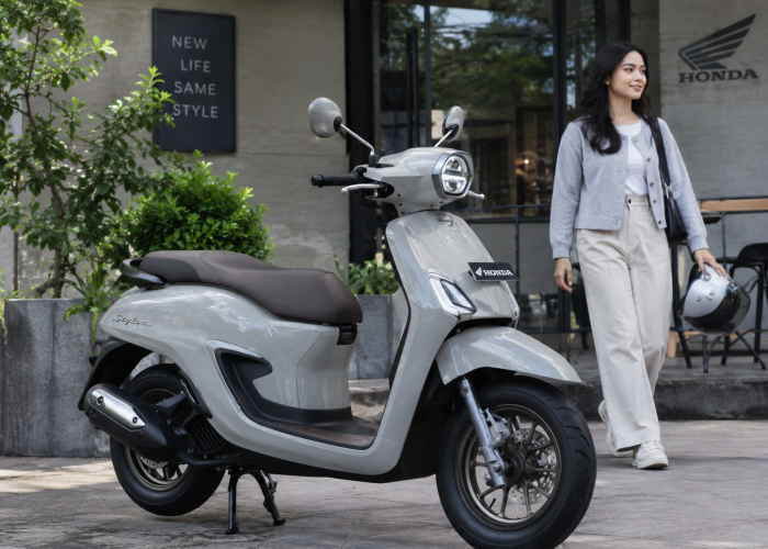Honda Stylo 160 Punya Warna Baru Glam Grey, Tampil Klasik tapi Tetap Bertenaga