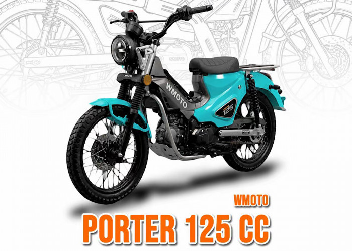 WMoto Porter 125 Mirip Motor Bebek Sultan Honda Tapi dengan Budget 80 Juta Kamu Bisa Dapat 3 Unit 
