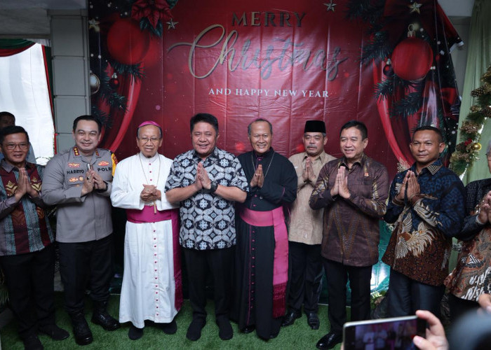 Gubernur Herman Deru Safari Natal 2025, Sumsel Adalah Rumah Besar Keberagaman