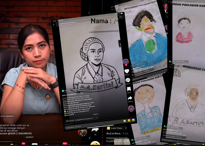 Guru SD Spil Gambar Kartini Buatan Siswa Ditertawakan Netizen Anggap Wajar Kasus Bully Makin Melonjak
