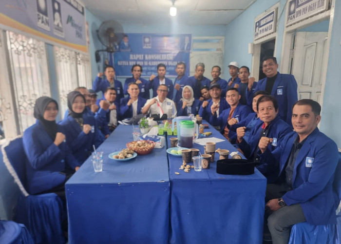 Tatap Pemilu 2029, Ketua DPC PAN se-Ogan Ilir Ikuti Rapat Konsolidasi