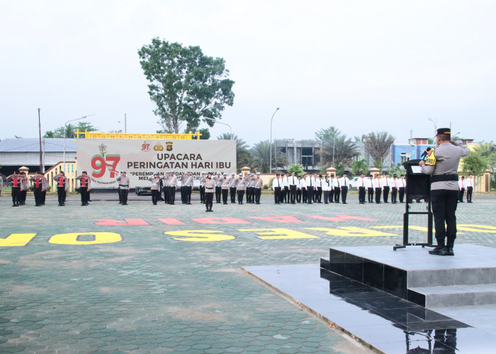 Ini Pesan Kapolres OKI di Upacara Hari Ibu ke-97 