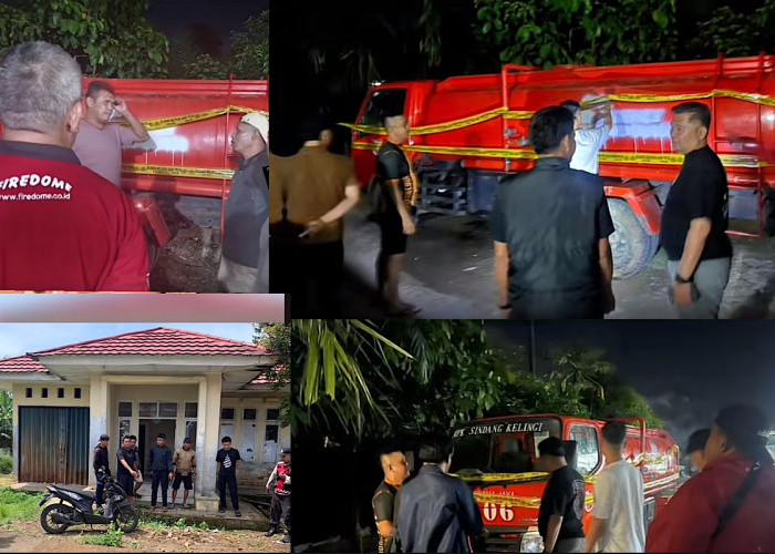 Mobil Damkar Rejang Lebong Ditemukan di Muratara Sumsel, Kondisinya Begini