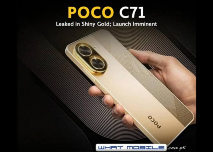 Smartphone Terbaru POCO C71 Hadir dengan Performa Mumpuni Ditenagai Chipset Unisoc T7250