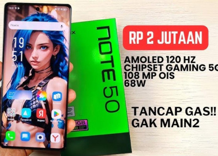 Infinix Note 50: Smartphone Model Reguler Tapi Kemampuan Mirip Pro, Cek Kelebihannya!
