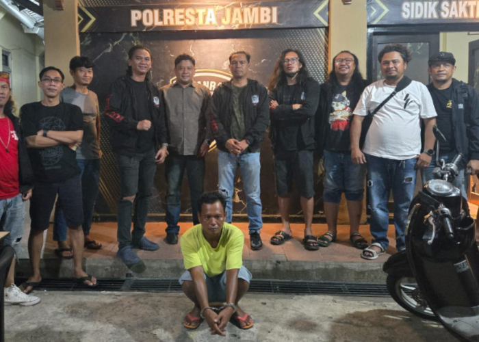 Kabur ke Jambi, Pelaku yang Habisi Nyawa Tetangga Gegara Suara Bising di OKU Ditangkap Jatanras