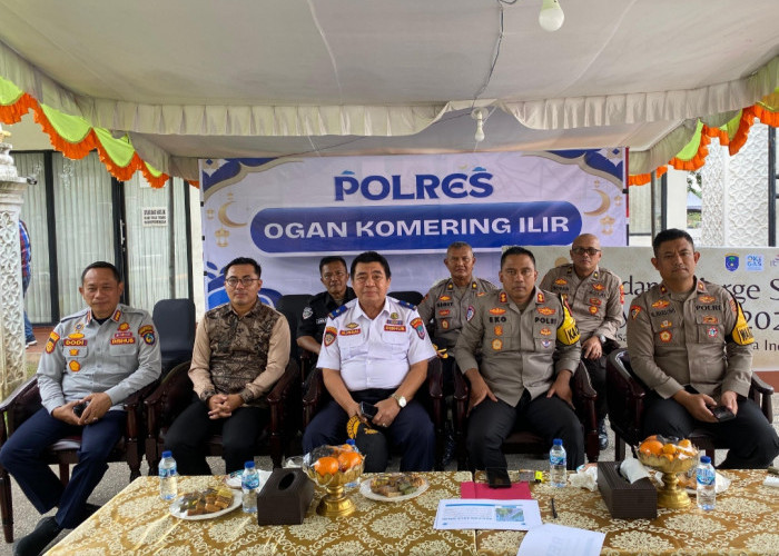 Antisipasi Arus Balik Idulfitri 1447 H, Polres OKI Ikuti Zoom Bersama Kapolri